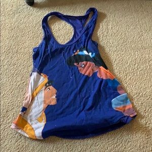 Disney Princess jasmine muscle tank